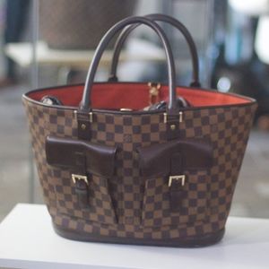 Louis Vuitton Damier Ebene Manosque GM Pochette